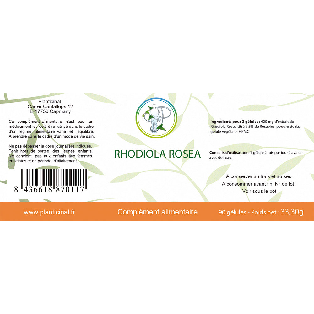 Rhodiola Rosea 5 % Rosavine