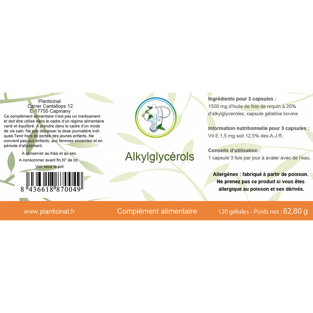 Alkylglycerine 20 %