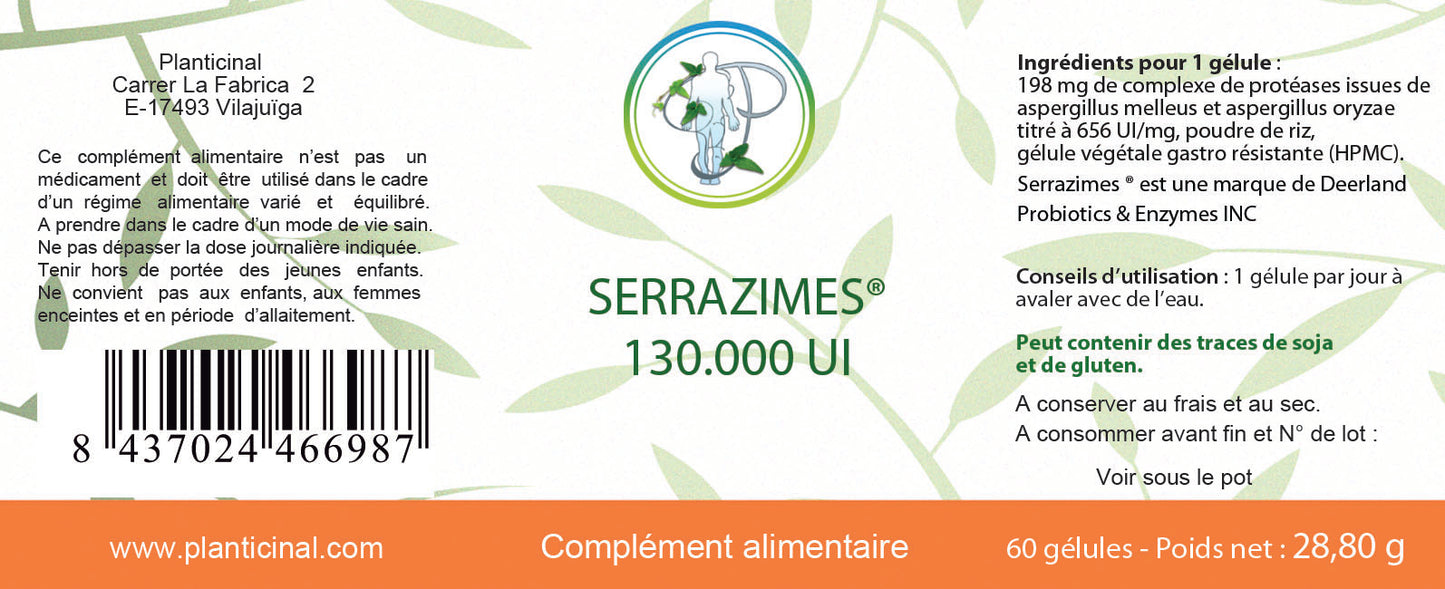 Serrazymes ® 130.000 UI