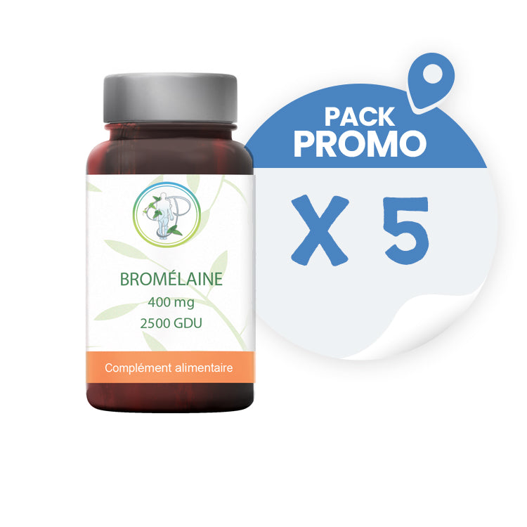 Bromelain 400 mg 2500 GDU