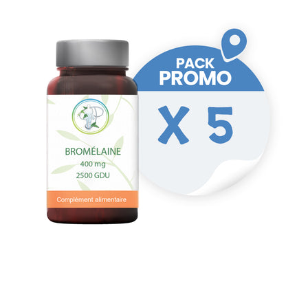 Bromelain 400 mg 2500 GDU