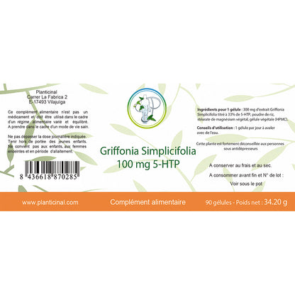 Griffonia Simplicifolia 100 mg 5HTP